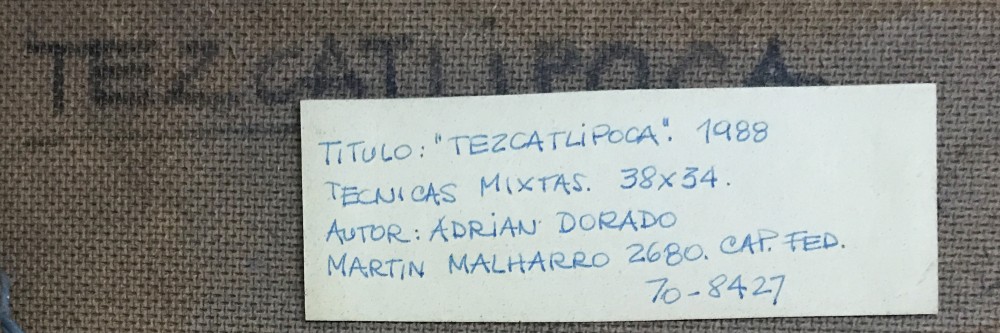 LOTE 1 - ADRIÁN DORADO
