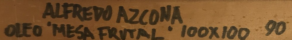 LOTE 60 - ALFREDO AZCONA