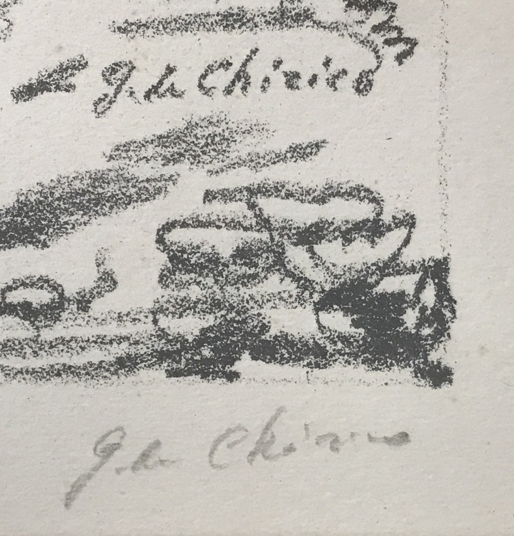 LOTE 85 - CHIRICO GIORGIO