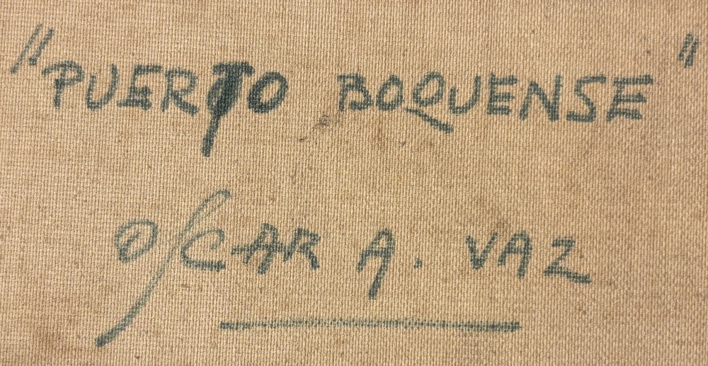 LOTE 100 - OSCAR VAZ