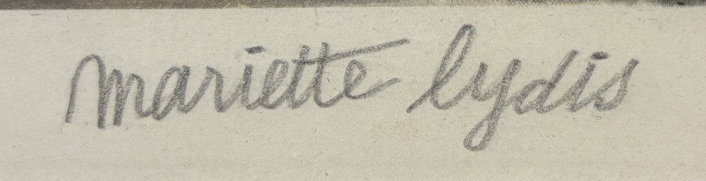 LOTE 103 - MARIETTE LYDIS