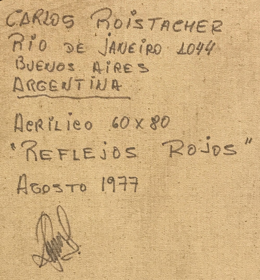 LOTE 19 - CARLOS ROISTACHER