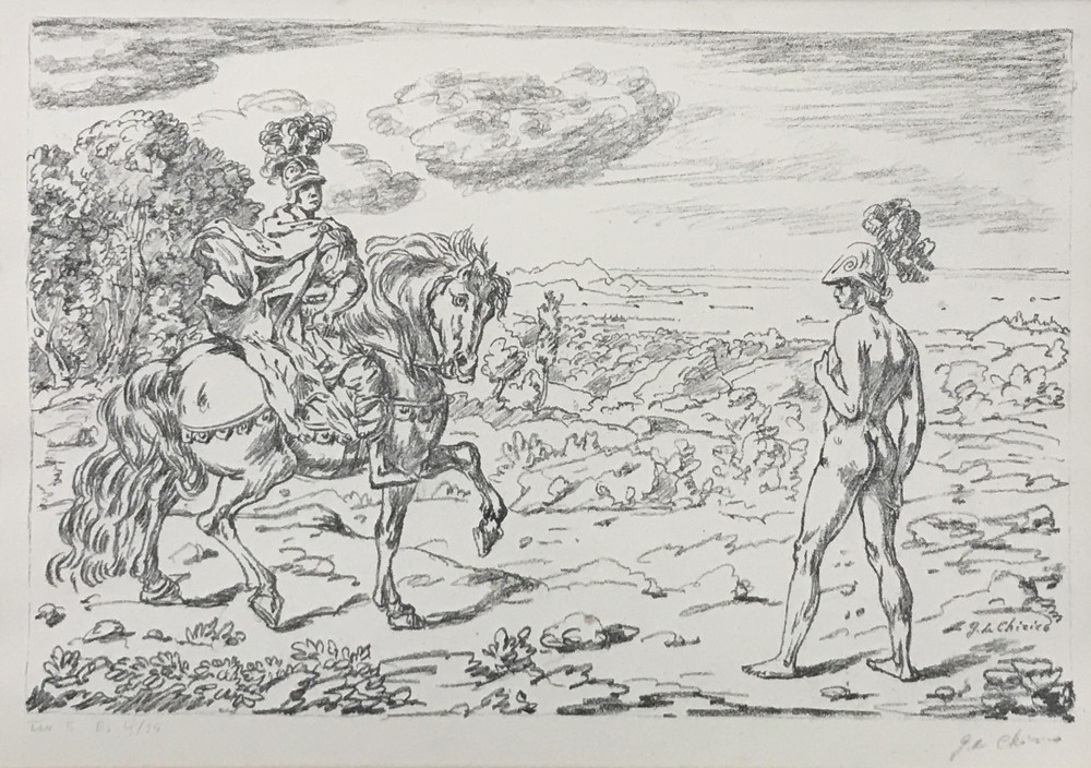 LOTE 85 - CHIRICO GIORGIO