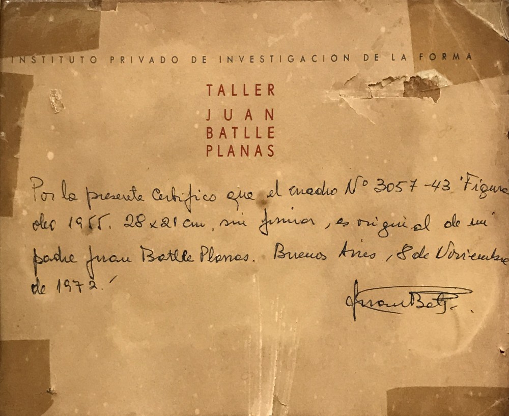 LOTE 47 - JUAN BATLLE PLANAS
