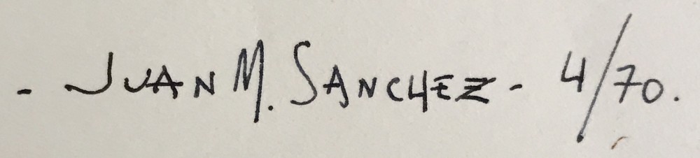 LOTE 39 - JUAN MANUEL SÁNCHEZ