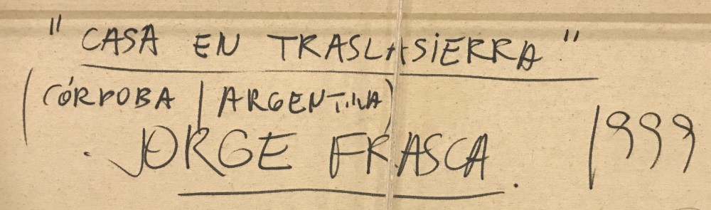 LOTE 30 - JORGE FRASCA