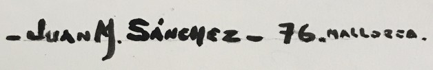 LOTE 39 - JUAN MANUEL SÁNCHEZ