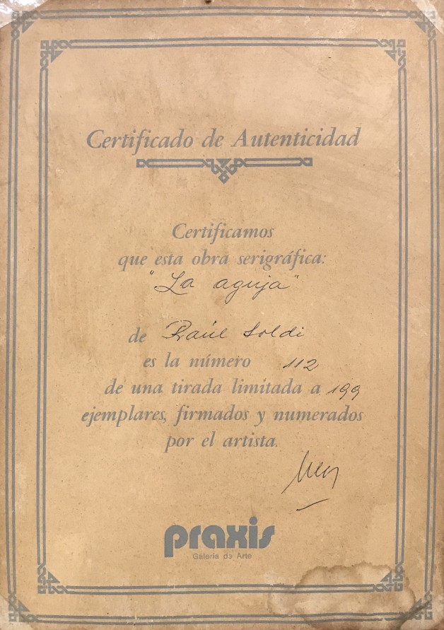 LOTE 33 - RAÚL SOLDI