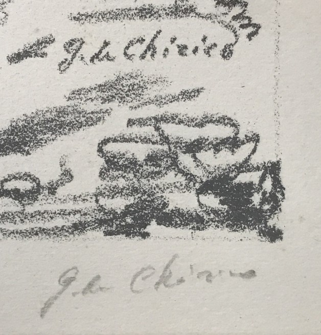 LOTE 85 - CHIRICO GIORGIO