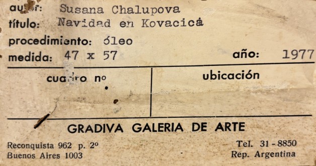 LOTE 127 - ZUZANA CHALUPOVA