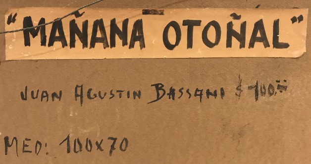LOTE 99 - JUAN AGUSTÍN BASSANI