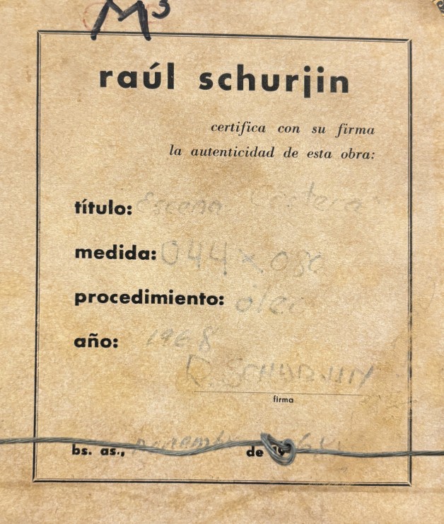 LOTE 96 - RAÚL SCHURJIN