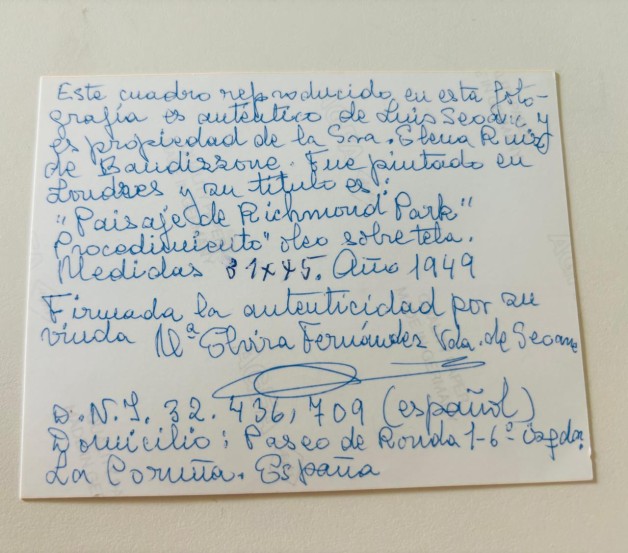 LOTE 64 - LUIS SEOANE